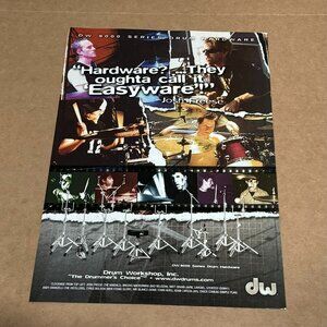 Josh Freese / Wackerman / Bolooki - DW Hardware - 2002 Print Advertisement